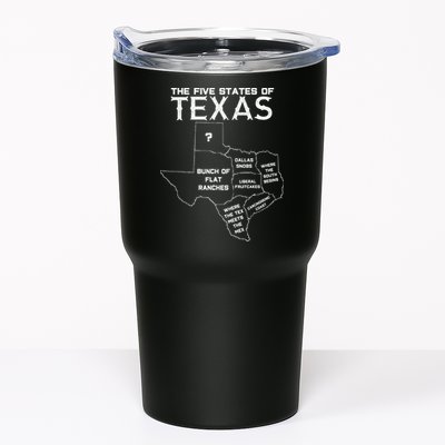 Five States Of Texas Funny Maps Of Dallas Houston Austin Tumbler