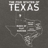 Five States Of Texas Funny Maps Of Dallas Houston Austin Cotton Canvas Backpack
