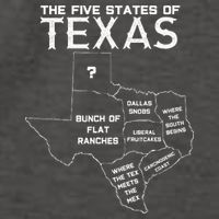 Five States Of Texas Funny Maps Of Dallas Houston Austin Vector Backpack
