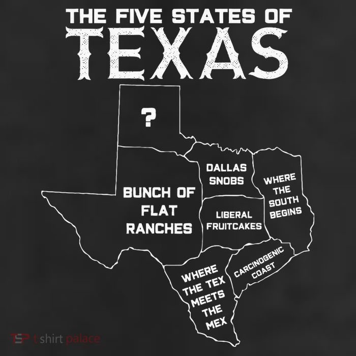 Five States Of Texas Funny Maps Of Dallas Houston Austin 11oz C Handle Ceramic Mug