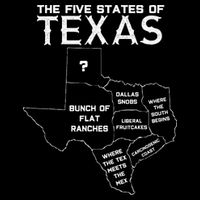 Five States Of Texas Funny Maps Of Dallas Houston Austin 16 in Basic Backpack