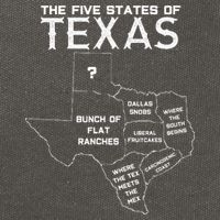 Five States Of Texas Funny Maps Of Dallas Houston Austin Cotton Canvas Backpack