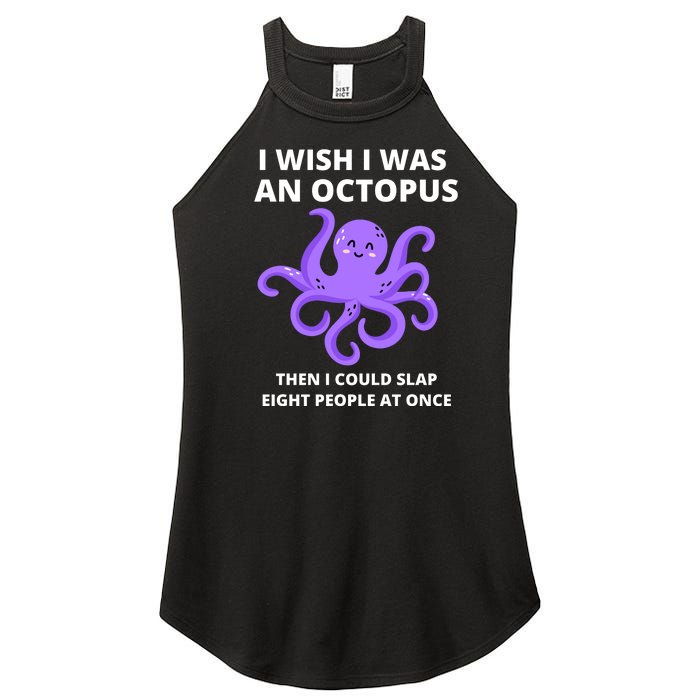 Funny Sarcastic Octopus Gift Women's Perfect Tri Rocker Tank