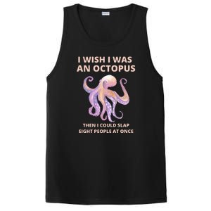 Funny Sarcastic Octopus Gift PosiCharge Competitor Tank