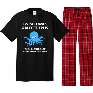 Funny Sarcastic Octopus Gift Pajama Set