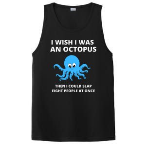 Funny Sarcastic Octopus Gift PosiCharge Competitor Tank