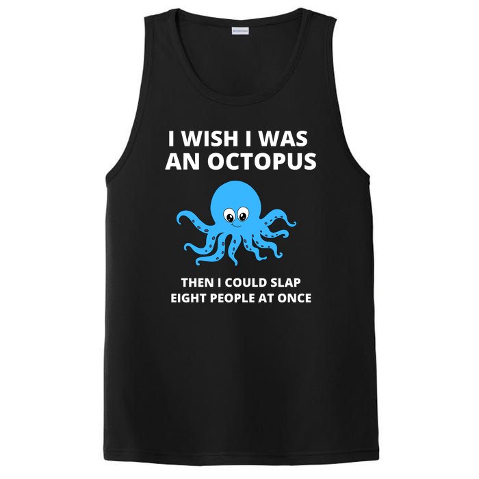 Funny Sarcastic Octopus Gift PosiCharge Competitor Tank