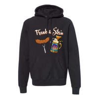 Frank & Stein Oktoberfest Funny Bratwurst Beer German Food Premium Hoodie