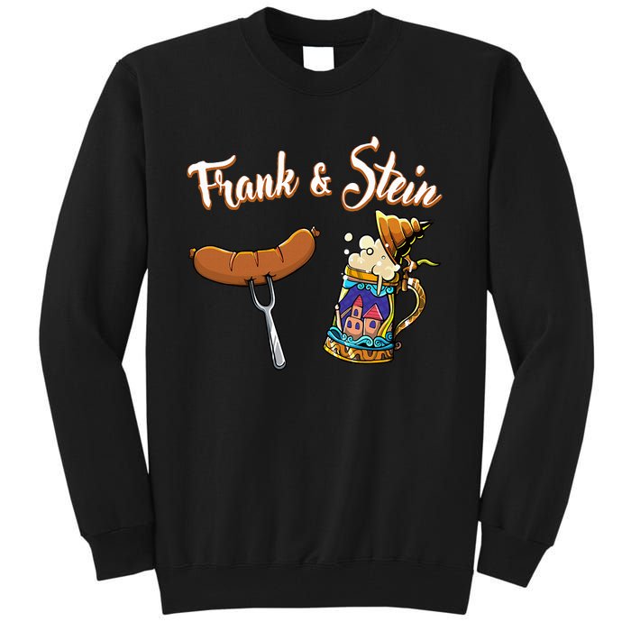 Frank & Stein Oktoberfest Funny Bratwurst Beer German Food Tall Sweatshirt