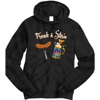 Frank & Stein Oktoberfest Funny Bratwurst Beer German Food Tie Dye Hoodie