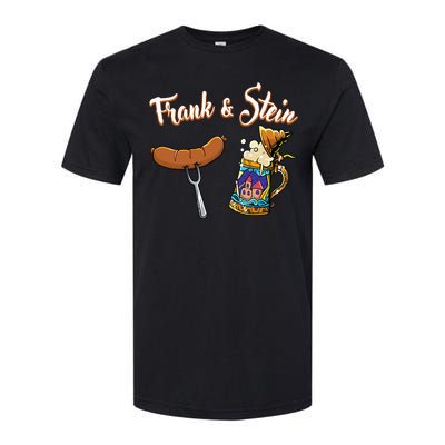 Frank & Stein Oktoberfest Funny Bratwurst Beer German Food Softstyle CVC T-Shirt