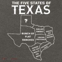 Five States Of Texas Funny Maps Of Dallas Houston Austin Cotton Canvas Backpack