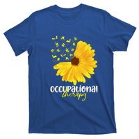 Funny Sunflower Occupational Therapy Month Ot Therapist Gift T-Shirt