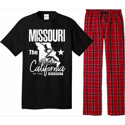 Funny State Of Missouri The California Of The Midwest Pajama Set