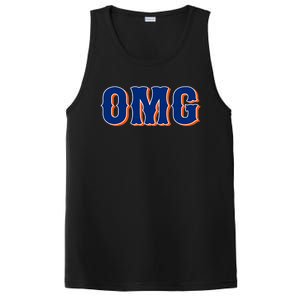 Funny Says Omg New York Apparel PosiCharge Competitor Tank