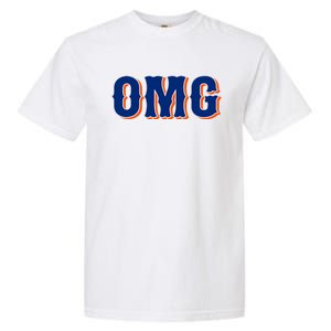 Funny Says Omg New York Apparel Garment-Dyed Heavyweight T-Shirt