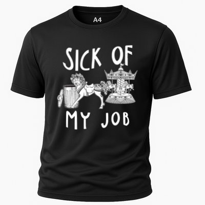 Funny Sick Of My Job Performance Shirt