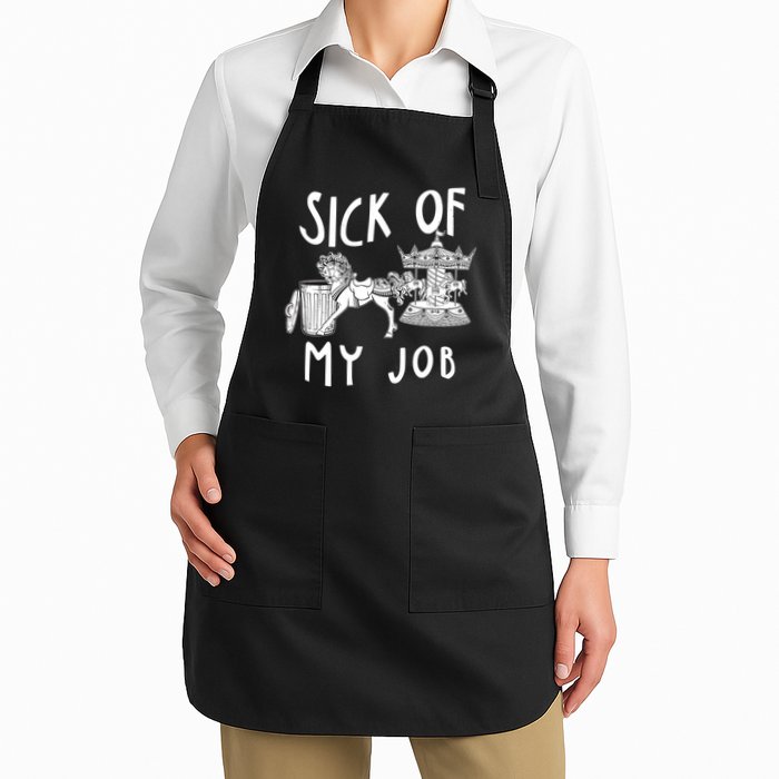 Funny Sick Of My Job Apron