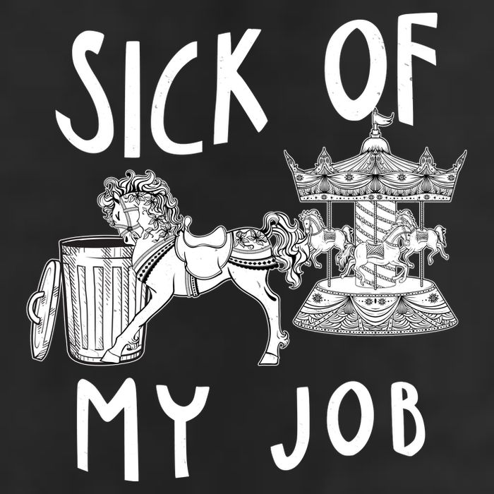 Funny Sick Of My Job 25L Jumbo Tote