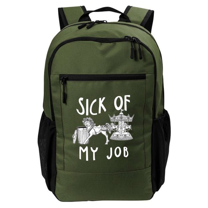 Funny Sick Of My Job Backpack