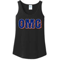 Funny Says Omg New York Apparel Ladies Essential Tank