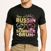 Funny Summer Out Of School Quote Have A Bussin Summer Bruh Cool Gift Cooling Performance Crew T-Shirt