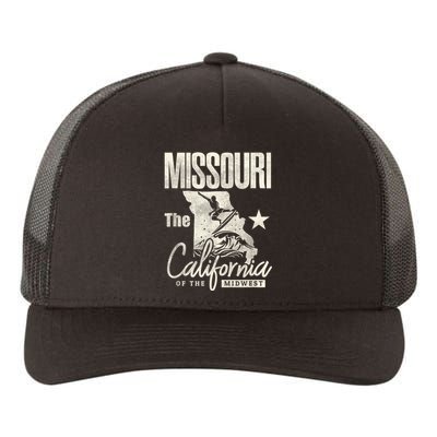 Funny State Of Missouri The California Of The Midwest Yupoong Adult 5-Panel Trucker Hat