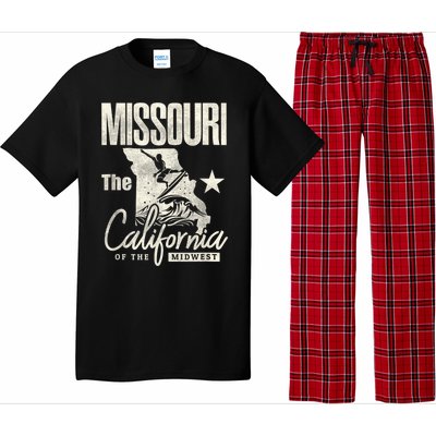 Funny State Of Missouri The California Of The Midwest Pajama Set