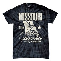 Funny State Of Missouri The California Of The Midwest Tie-Dye T-Shirt