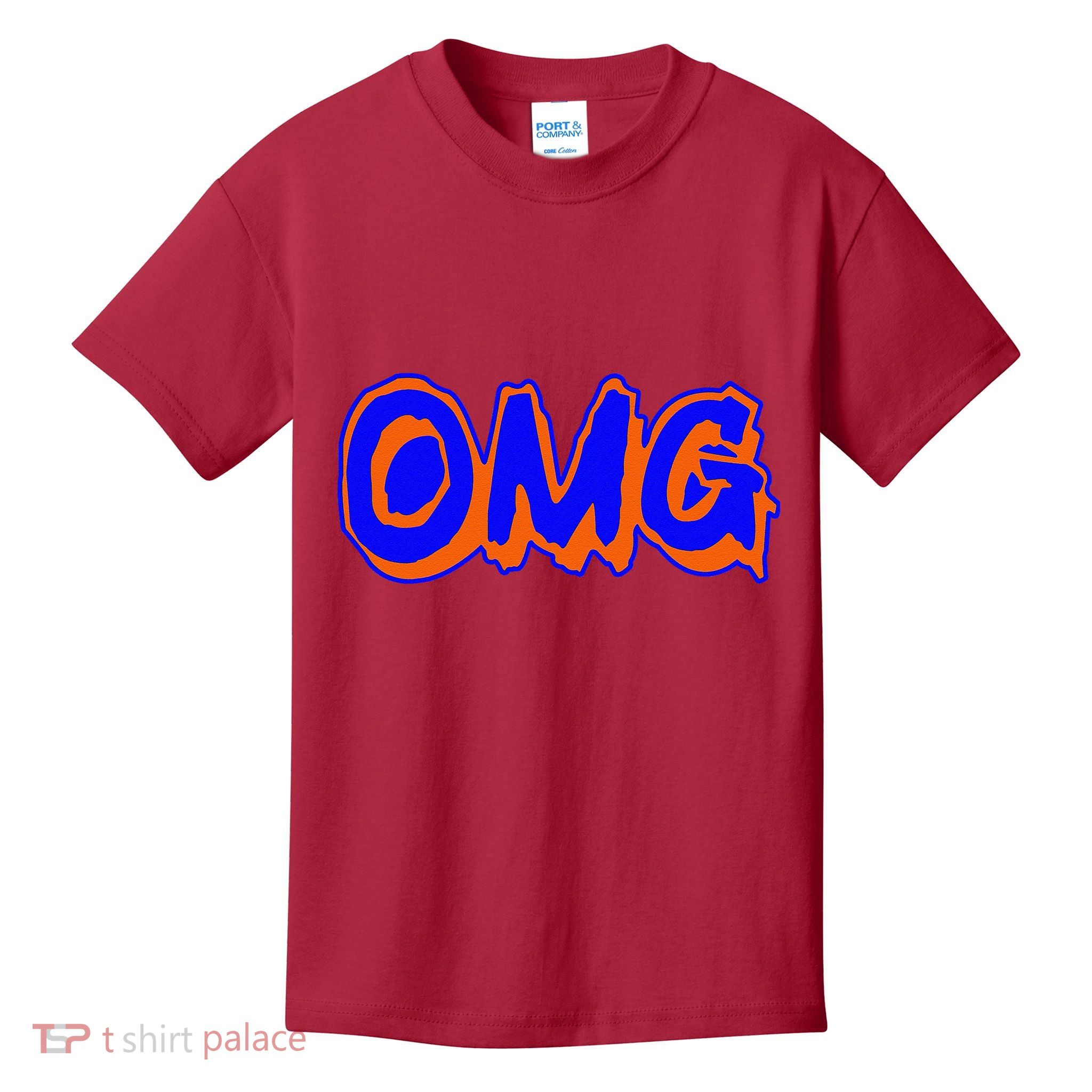 Funny Says Omg New York Kids T-Shirt