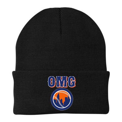 Funny Says Omg Baseball Lovers Omg Baseball Beanie