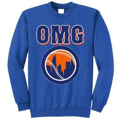 Funny Says Omg Baseball Lovers Omg Baseball Sweatshirt