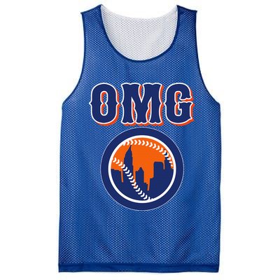 Funny Says Omg Baseball Lovers Omg Baseball Mesh Reversible Basketball Jersey Tank