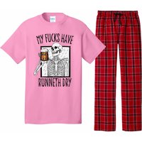 Funny Straight Outta Fucks No Fucks To Give Adult Vulgar Pajama Set