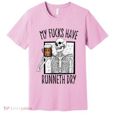 Funny Straight Outta Fucks No Fucks To Give Adult Vulgar Premium T-Shirt