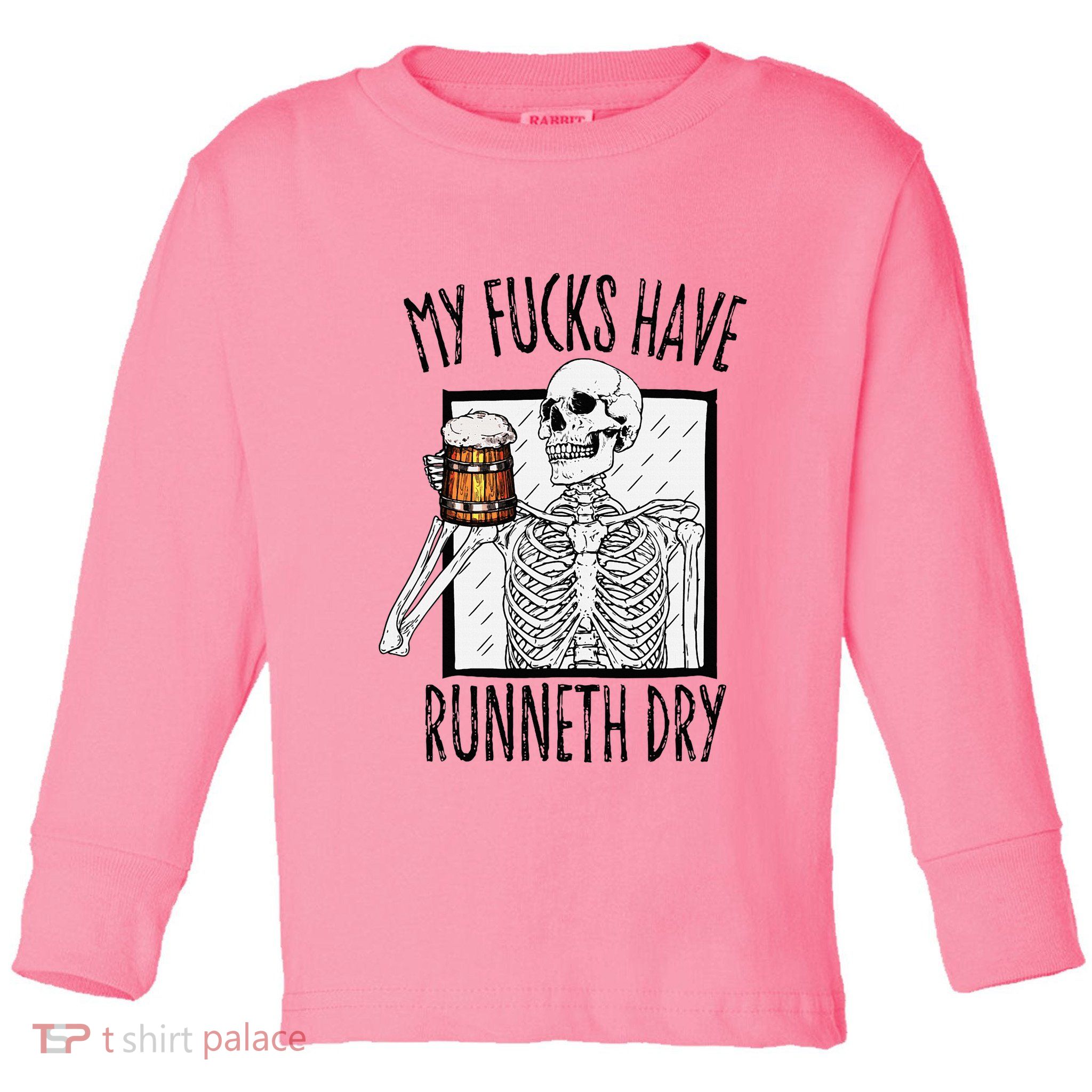 Funny Straight Outta Fucks No Fucks To Give Adult Vulgar Toddler Long Sleeve Shirt