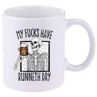 Funny Straight Outta Fucks No Fucks To Give Adult Vulgar 11oz C Handle Ceramic Mug
