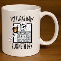 Funny Straight Outta Fucks No Fucks To Give Adult Vulgar 11oz C Handle Ceramic Mug
