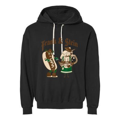 Frank & Stein Oktoberfest Beer Festival Garment-Dyed Fleece Hoodie