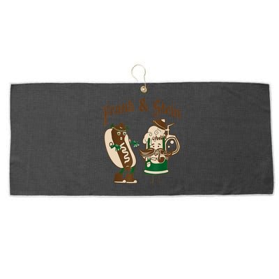 Frank & Stein Oktoberfest Beer Festival Large Microfiber Waffle Golf Towel