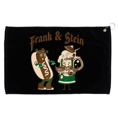 Frank & Stein Oktoberfest Beer Festival Grommeted Golf Towel