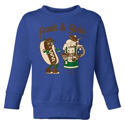 Frank & Stein Oktoberfest Beer Festival Toddler Sweatshirt