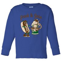 Frank & Stein Oktoberfest Beer Festival Toddler Long Sleeve Shirt