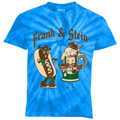 Frank & Stein Oktoberfest Beer Festival Kids Tie-Dye T-Shirt