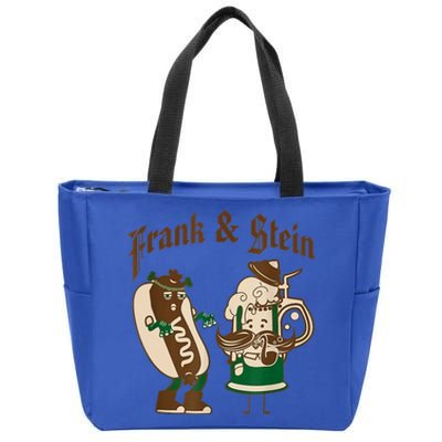 Frank & Stein Oktoberfest Beer Festival Zip Tote Bag