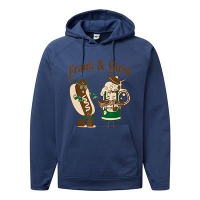 Frank & Stein Oktoberfest Beer Festival Performance Fleece Hoodie