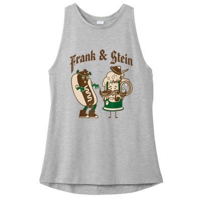 Frank & Stein Oktoberfest Beer Festival Ladies PosiCharge Tri-Blend Wicking Tank