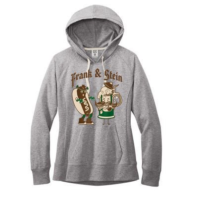 Frank & Stein Oktoberfest Beer Festival Women's Fleece Hoodie