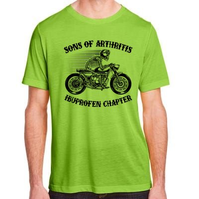 Funny Sons Of Arthritis Ibuprofen Chapter Skeleton Motorcycle Adult ChromaSoft Performance T-Shirt