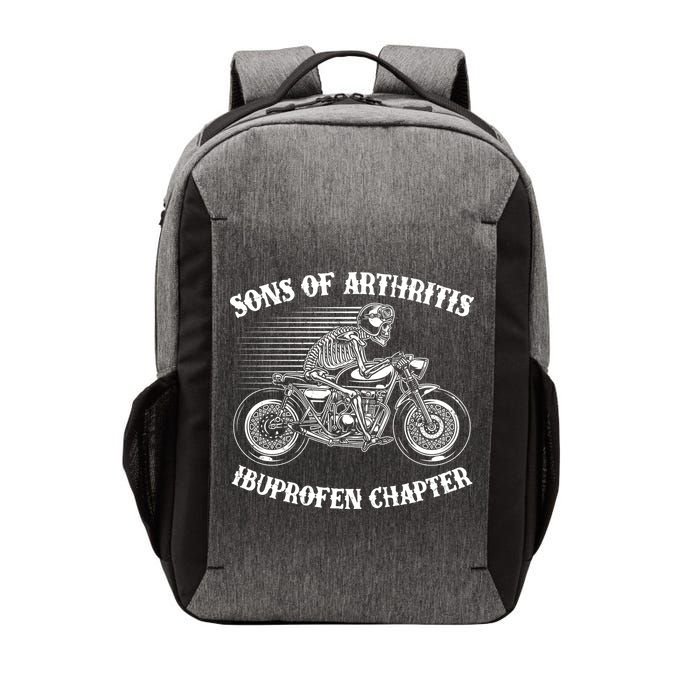 Funny Sons Of Arthritis Ibuprofen Chapter Skeleton Motorcycle Vector Backpack